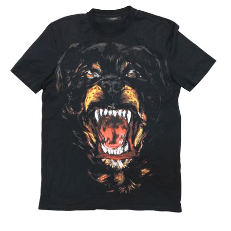 givenchy t shirt rottweiler|givenchy crew neck rottweiler.